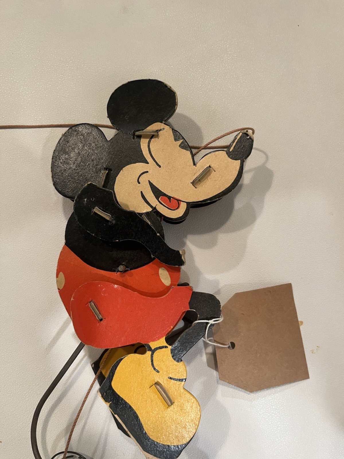 1930’s Disney Mickey Mouse handing toy 