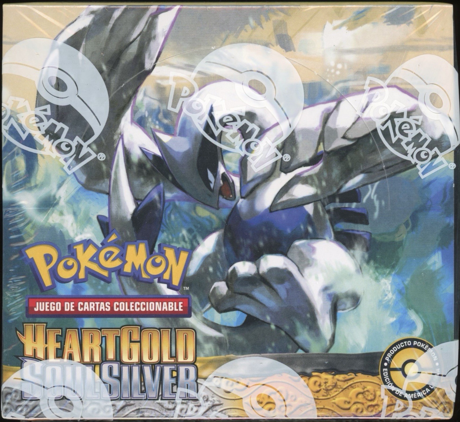 2010 Pokemon SPANISH HeartGold SoulSilver x36 Booster Box Display SEALED Lugia