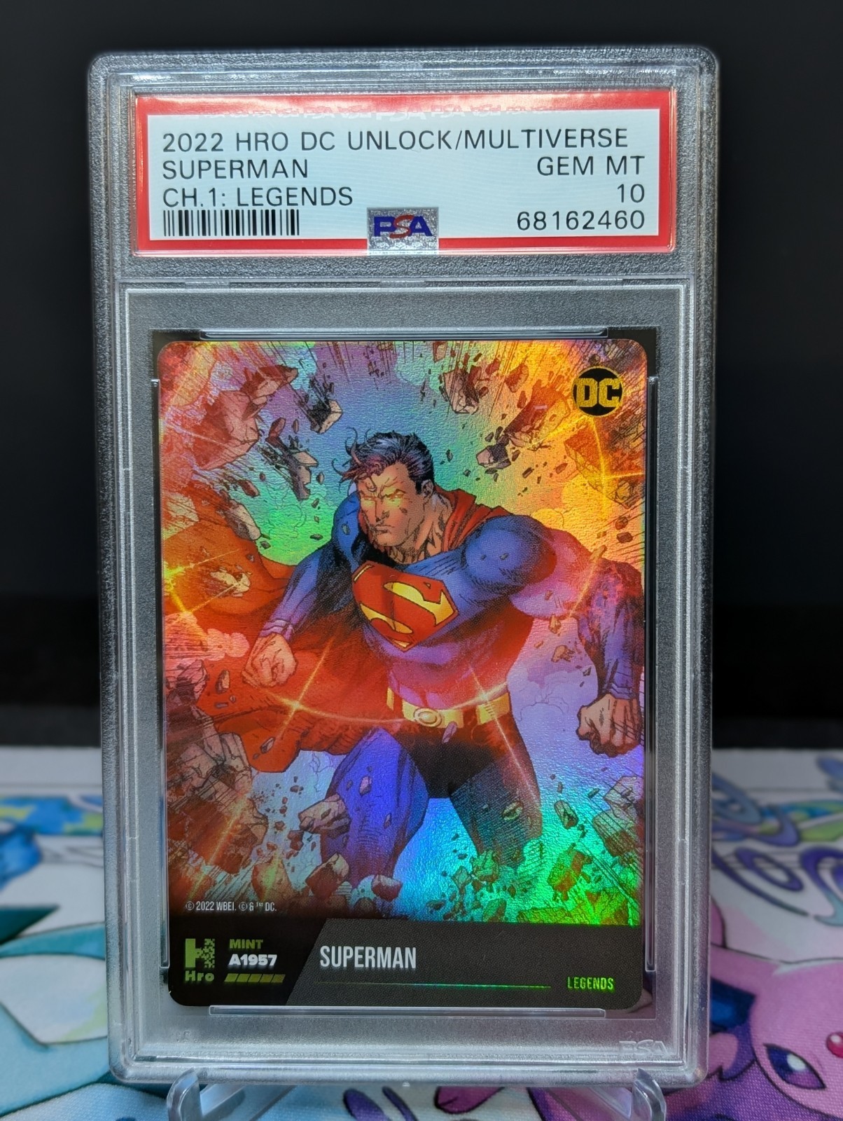 2022 HRO DC Comics Unlock The Multiverse Superman Legends PSA 10- Redeemed