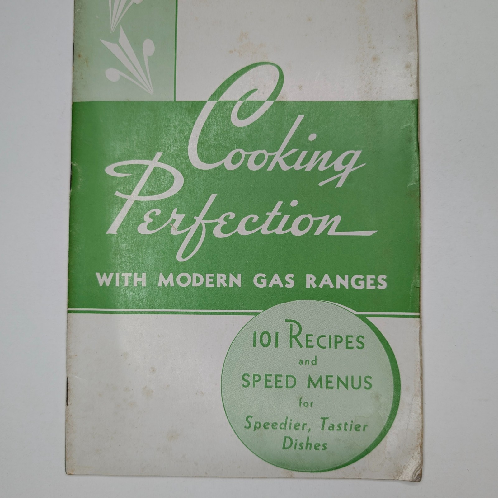 Vtg 1930s Iowa Public Service Co Gas Range Cooking Perfection Cookbook Booklet