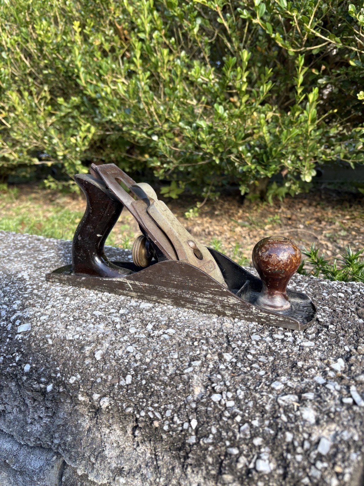 VINTAGE STANLEY NO. 5 1/4  wood plane MADE in USA