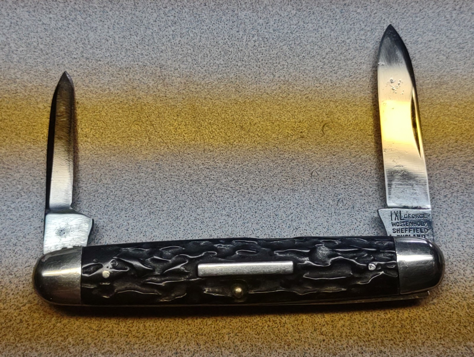 Vntg George Wostenholm IXL Pen Knife-Sheffield, England-V G shape-1950's?- LQQK