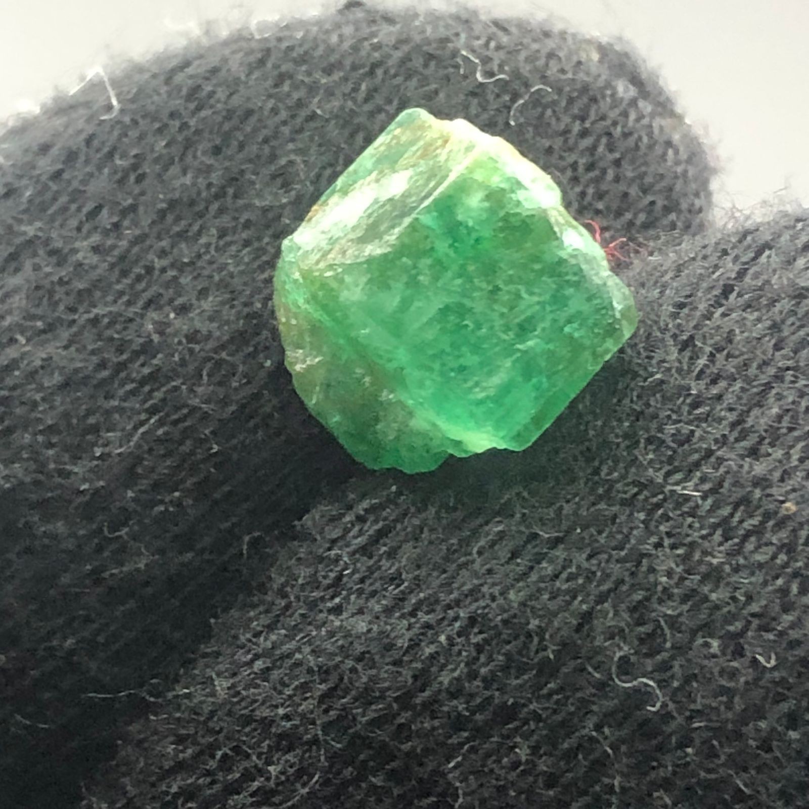 5 Carats Natural Emerald Rough Amazing Faceted Grade From Swat Pakistan