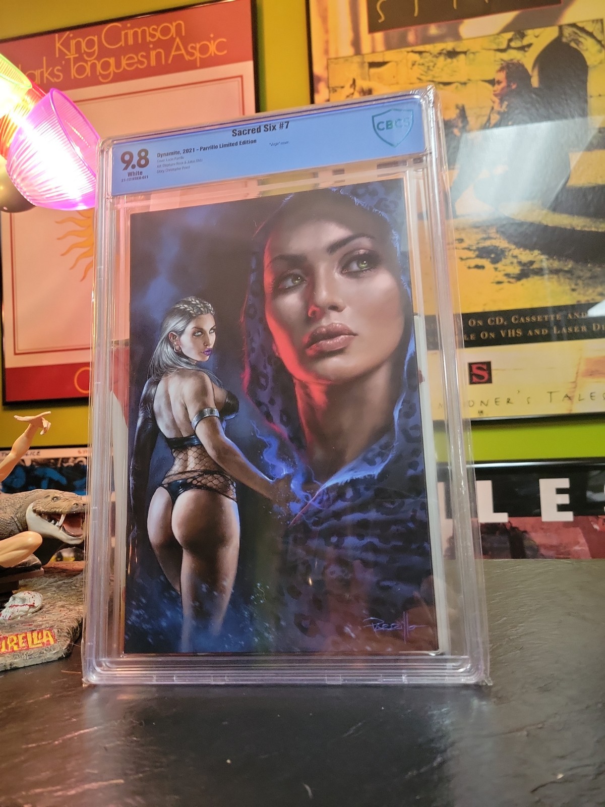 Sacred Six #7 CBCS 9.8 Lucio Parrillo Virgin Cover Limited Edition Dynamite 2021