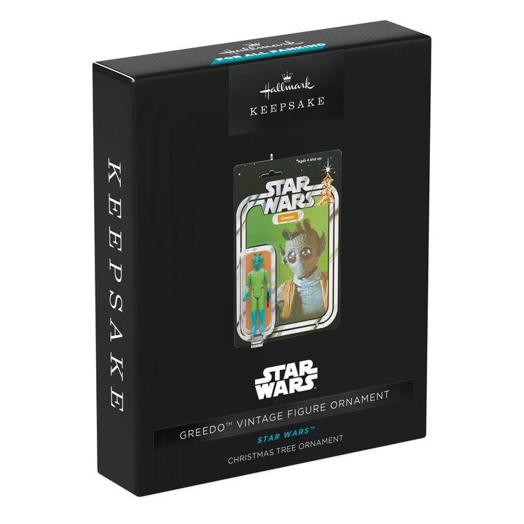 Hallmark Greedo Vintage Figure Star Wars Ornament 2026 NYCC PRESALE | 1/5000