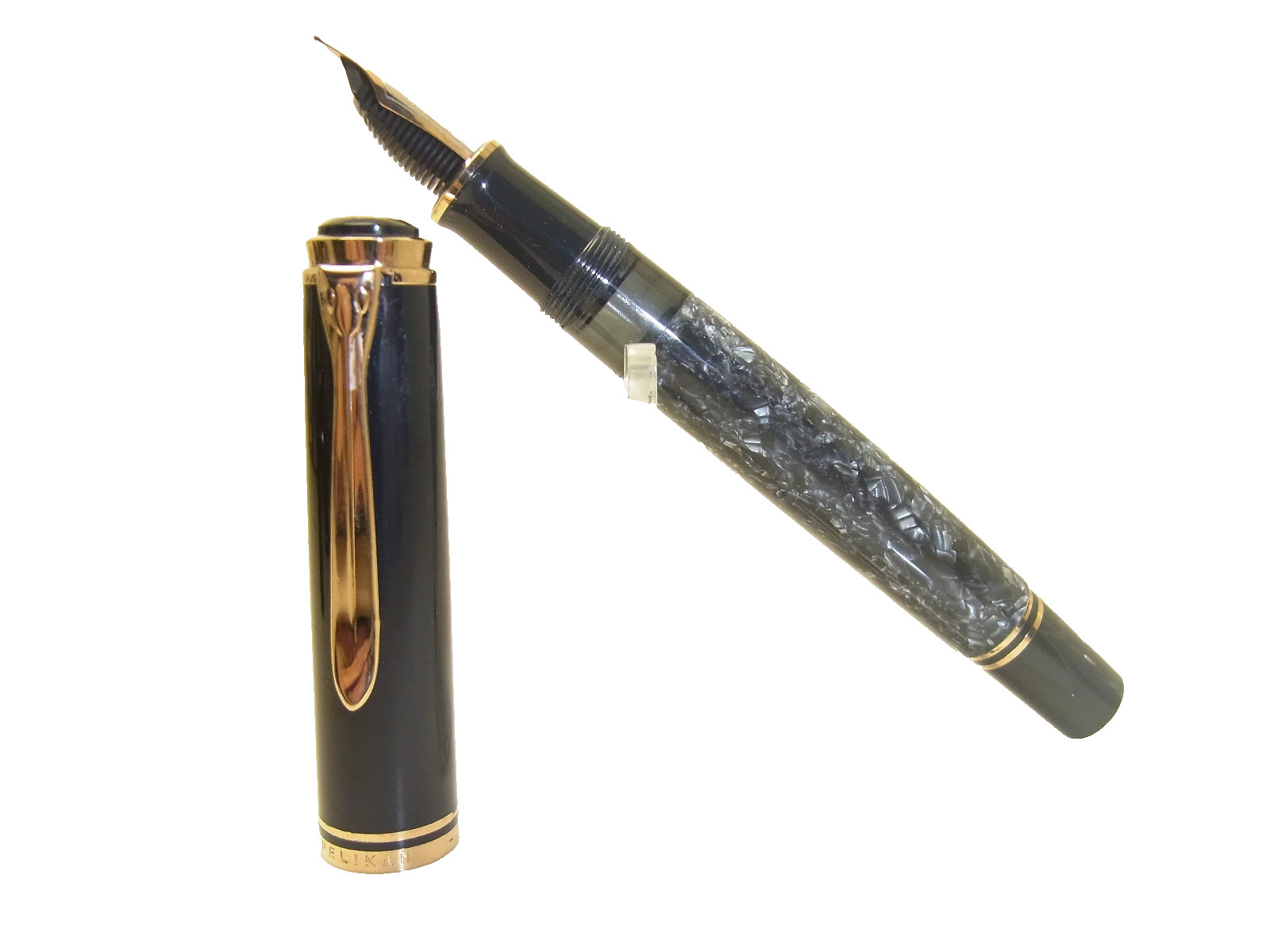 ULTRA RARE PELIKAN M800 WALL STREET L.E. PRTOTYPE 18C M Fountain Pen -X52