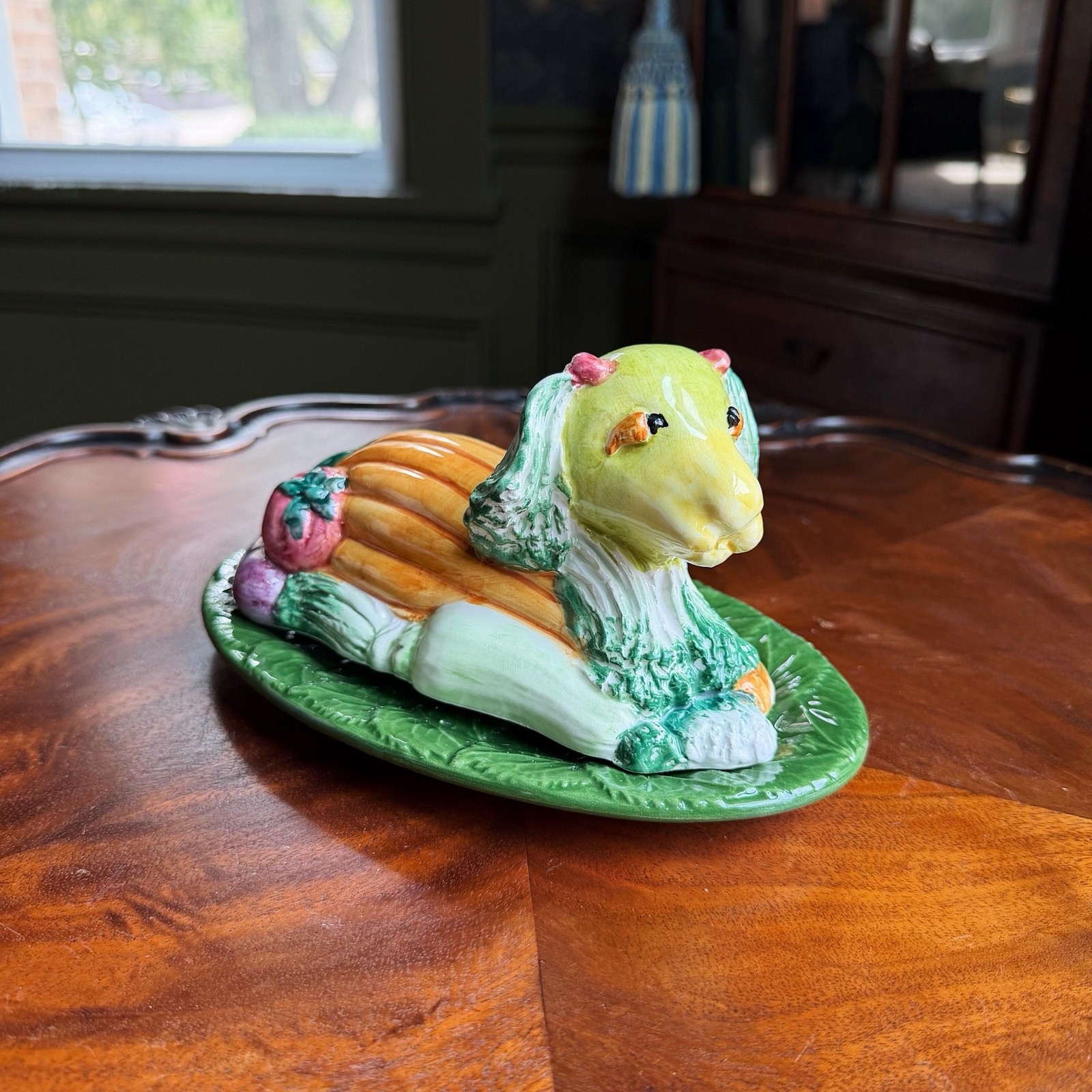 Vintage Italian Majolica Vegetable Dog Covered Butter Dish – Nordstrom