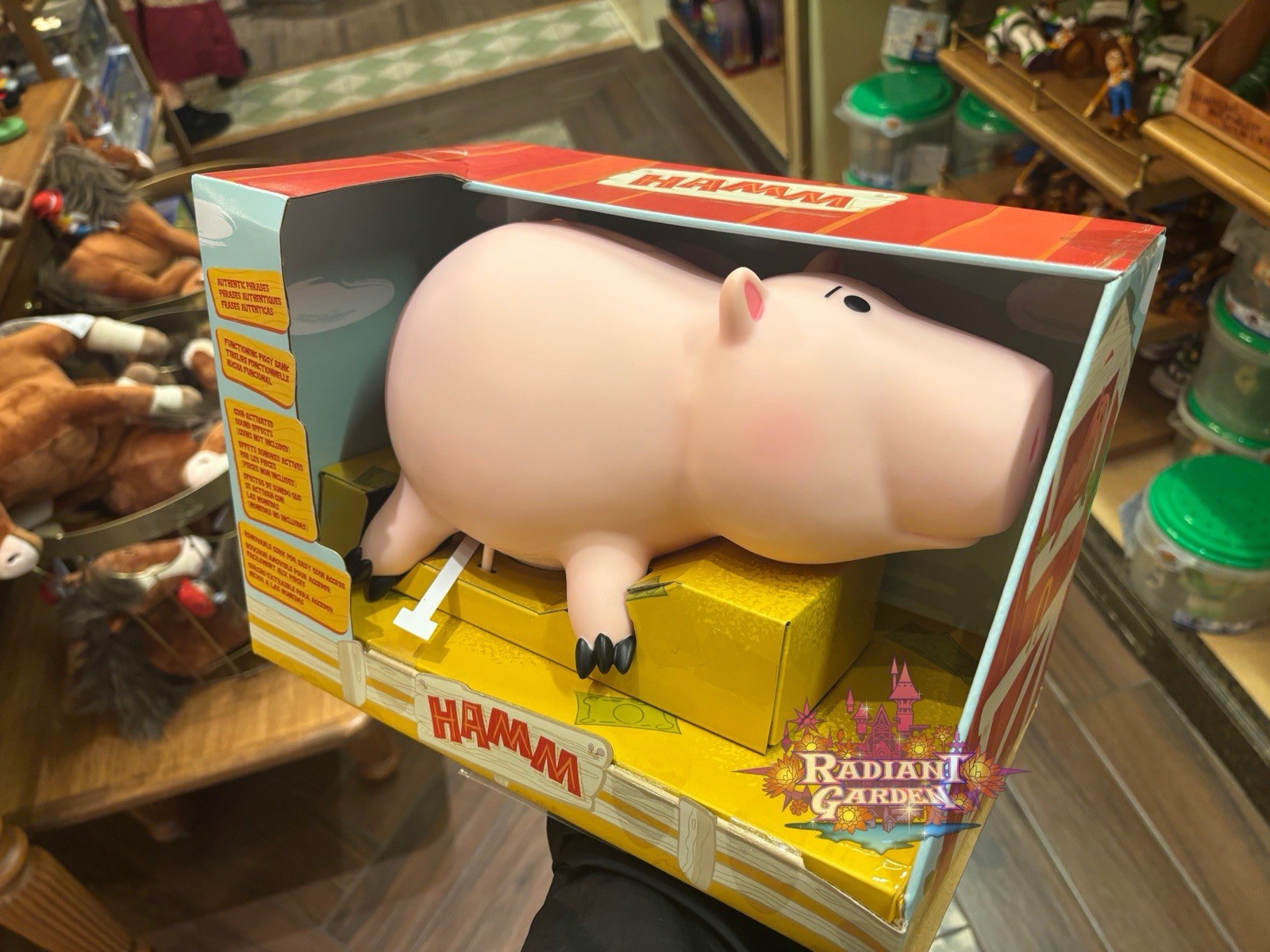 2026 Disney Parks Toy Story 5 Hamm Talking Piggy Bank NEW