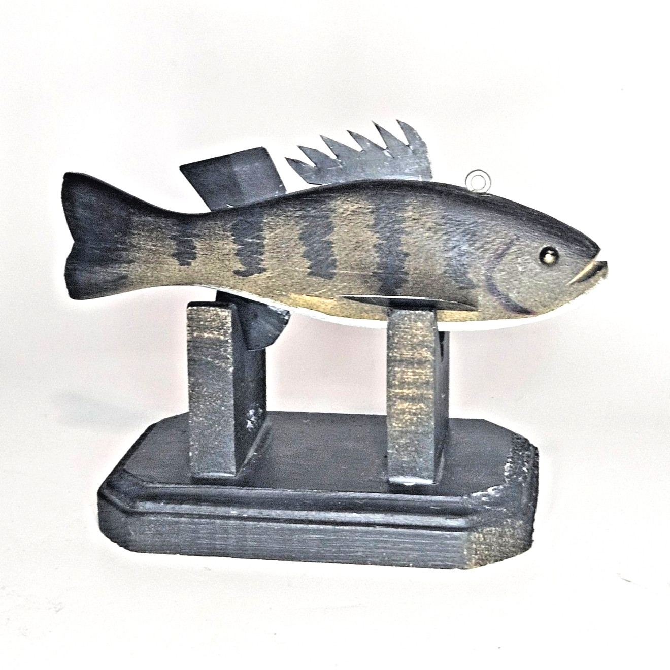 Vintage Roger Mitchell Hand Carved and Painted Fish Spear Fishing Lure