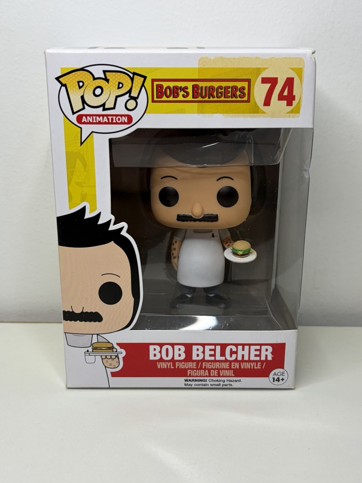 Funko Pop Vinyl Bob’s Burgers - Bob Belcher #74 ✨+Free Pop Protector✨