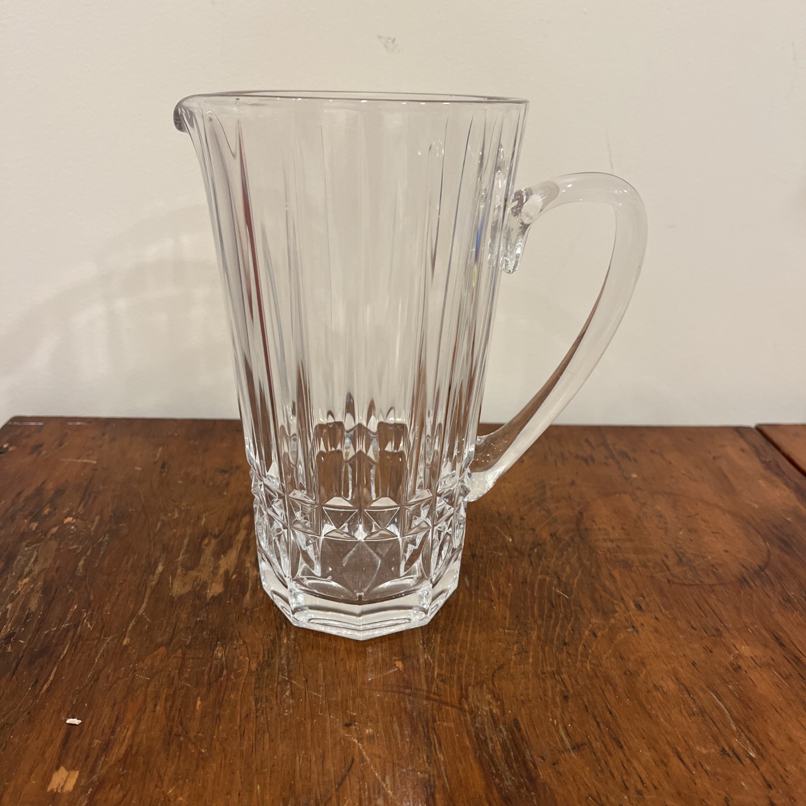 Vintage Antique Circa Mid Century Val Saint Lambert Balmoral Pitcher Excellent
