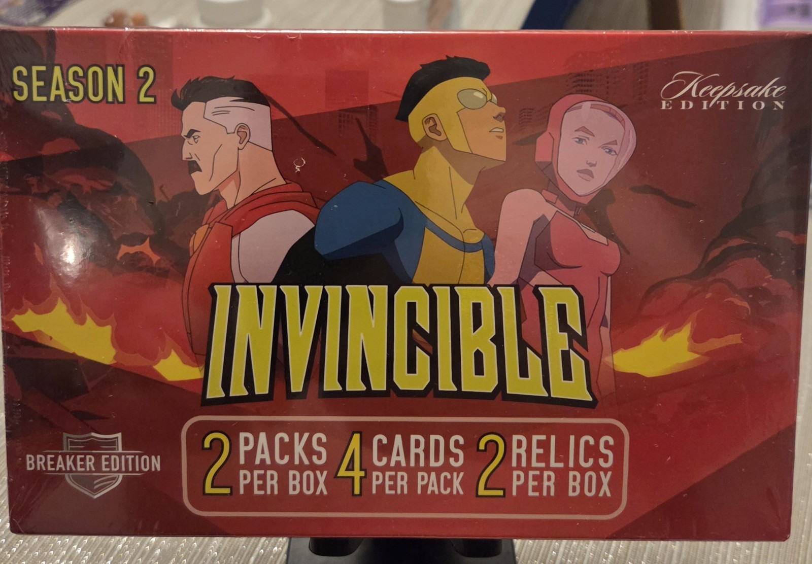 2026 Keepsake Invincible Season 2 Premiere Breaker Edition Box