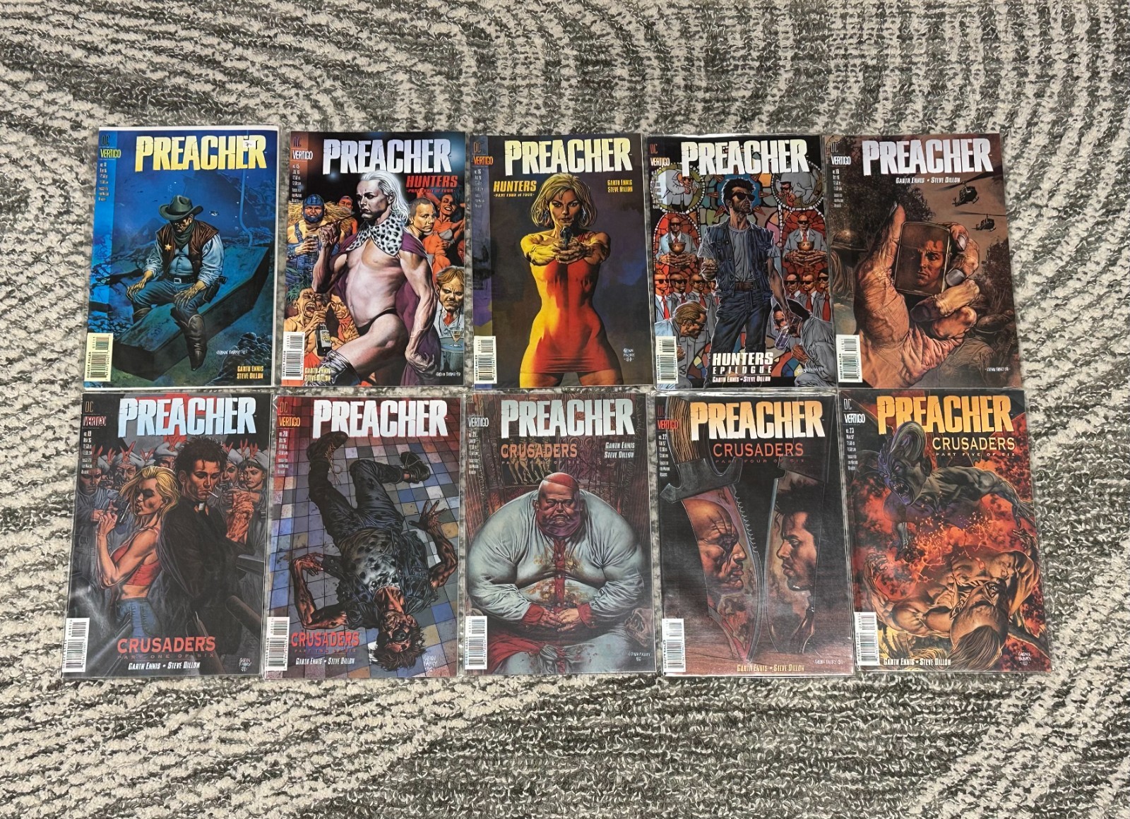 PREACHER Main Series Comic Book Lot #15-41 #46-50 (DC Vertigo 1997) 32 Issues