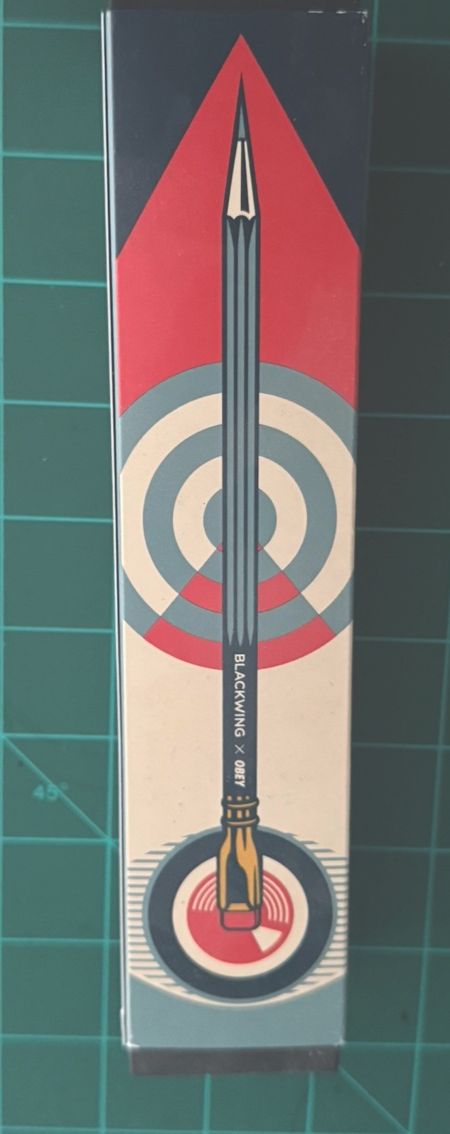 Blackwing x Obey: Box With 12 Pencils & Slate Notebook