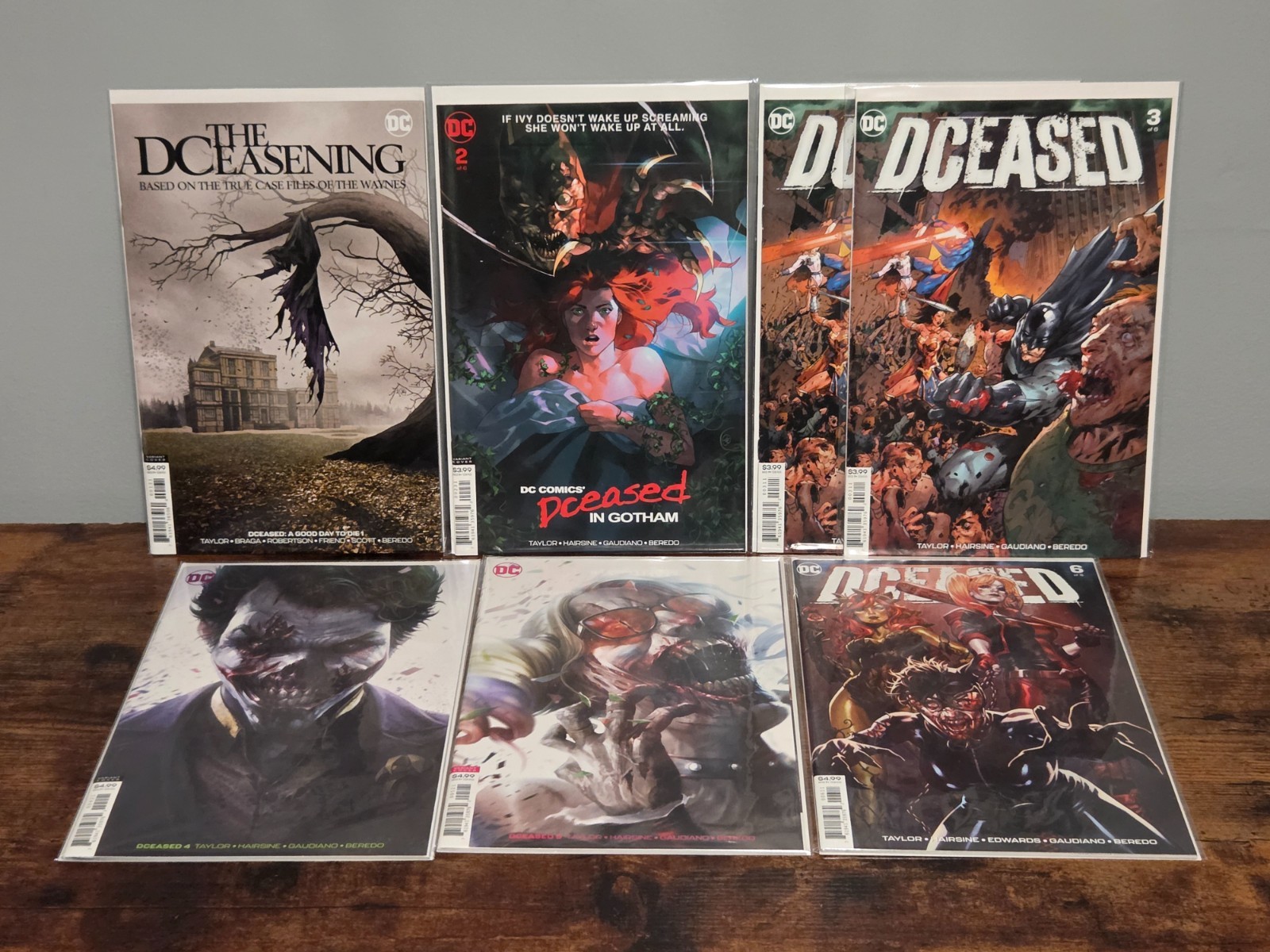 DCeased 1-6 Complete, 1st Prints, DC Comics Tom Taylor, NM