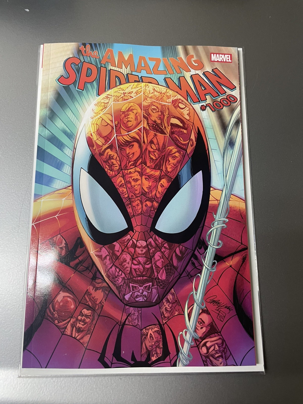 FREE SHIPPING The Amazing Spider-Man #1000 First Printing J Scott Campbell