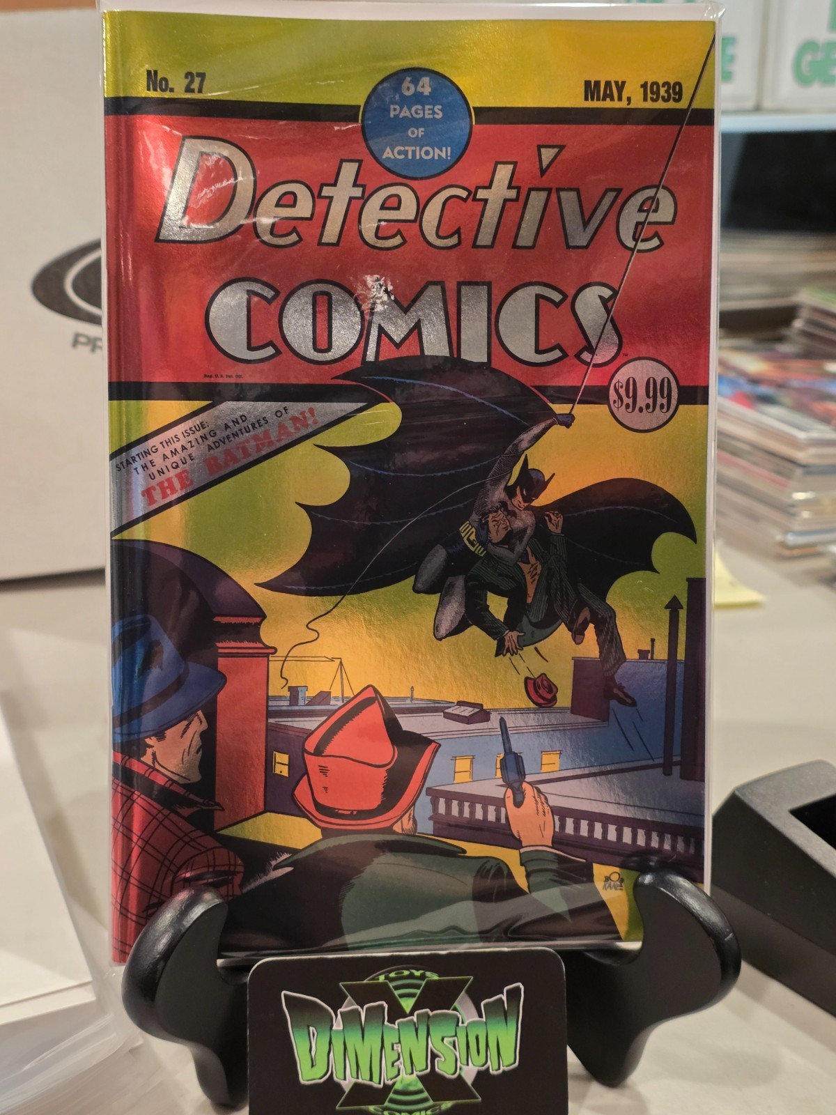 DETECTIVE COMICS #27 FACSIMILE 1ST APP OF BATMAN FOIL COVER NM DC COMICS 2026
