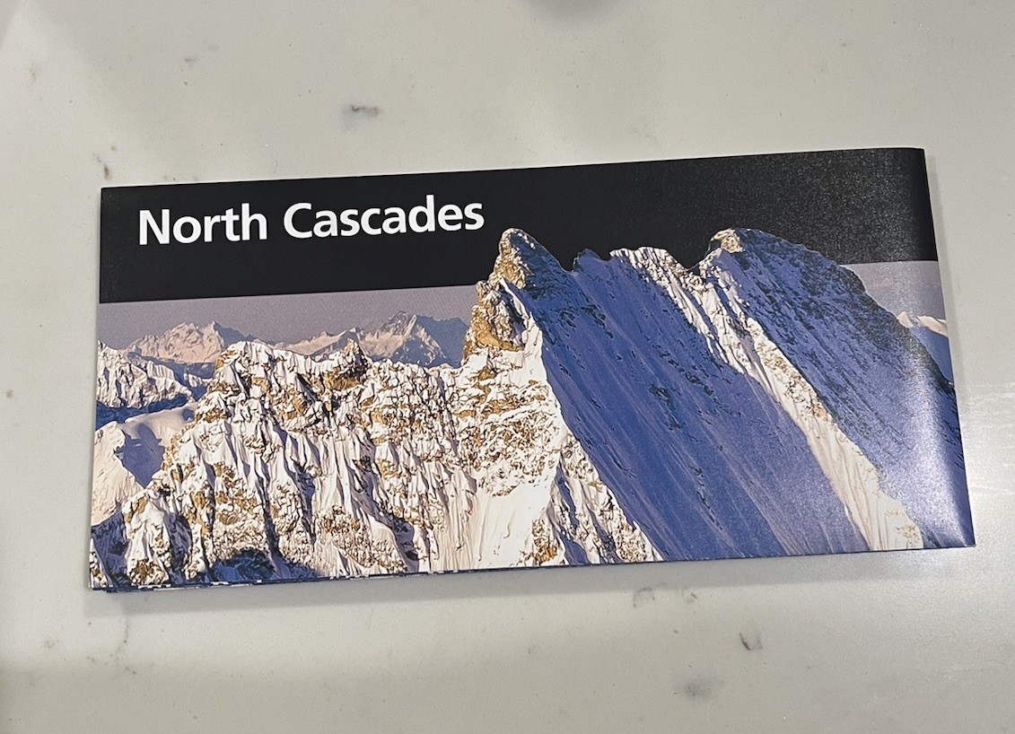 North Cascades National Park Map | Exclusive America 250 Stamp | 