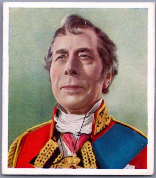 1938 Godfrey Phillips Characters - George Arliss as Duke of Wellington #1