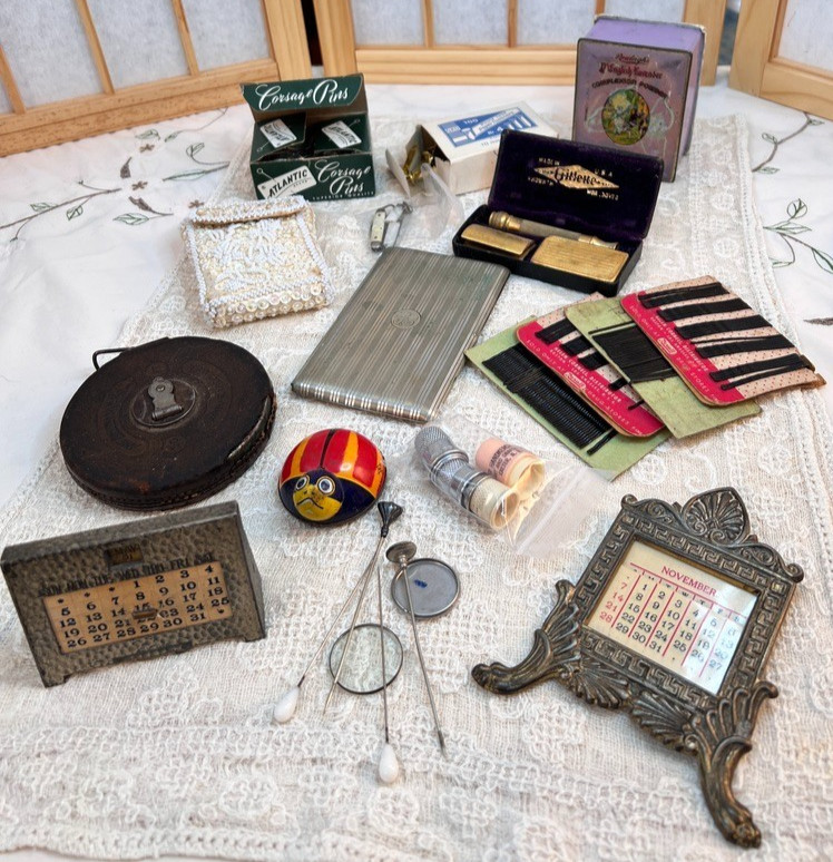 Vtg and Antique Lot of Smalls Over 40 Items to Collect or Sell Great Lot