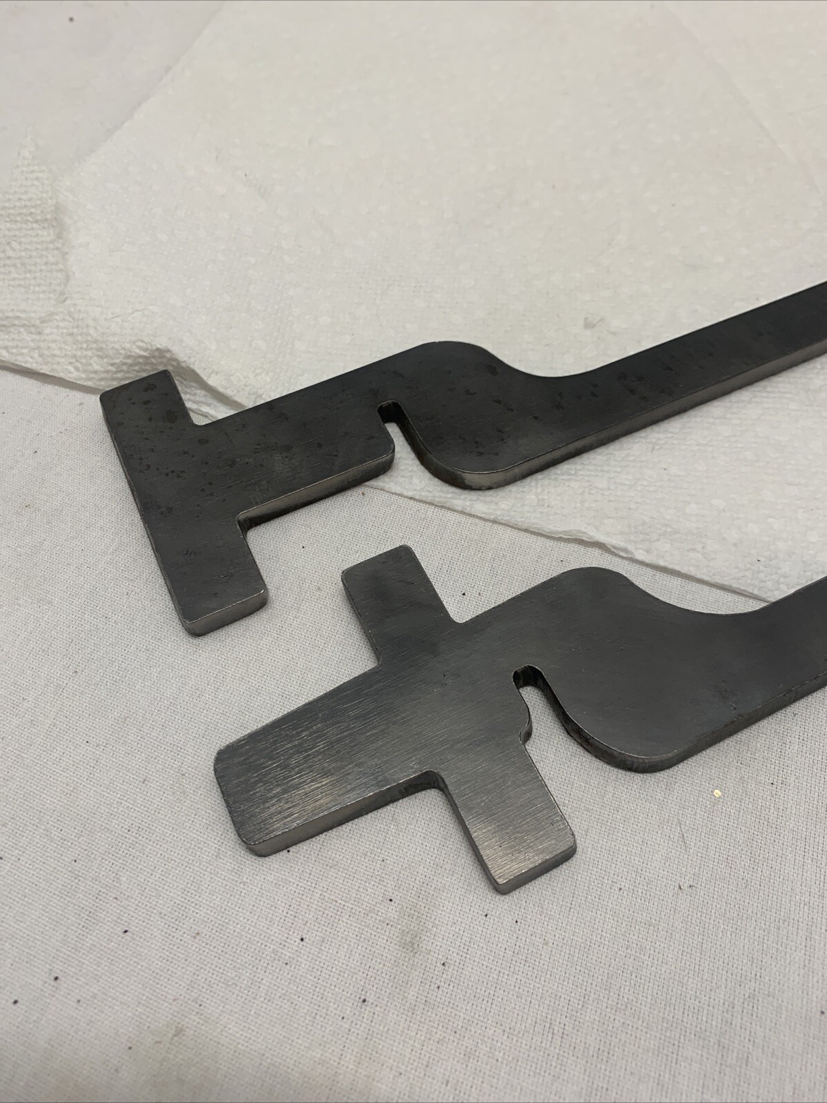 1.5”-2” Flat Box Jaw Tong Blanks Made In Indiana Blacksmith Tongs 1/4” Thick