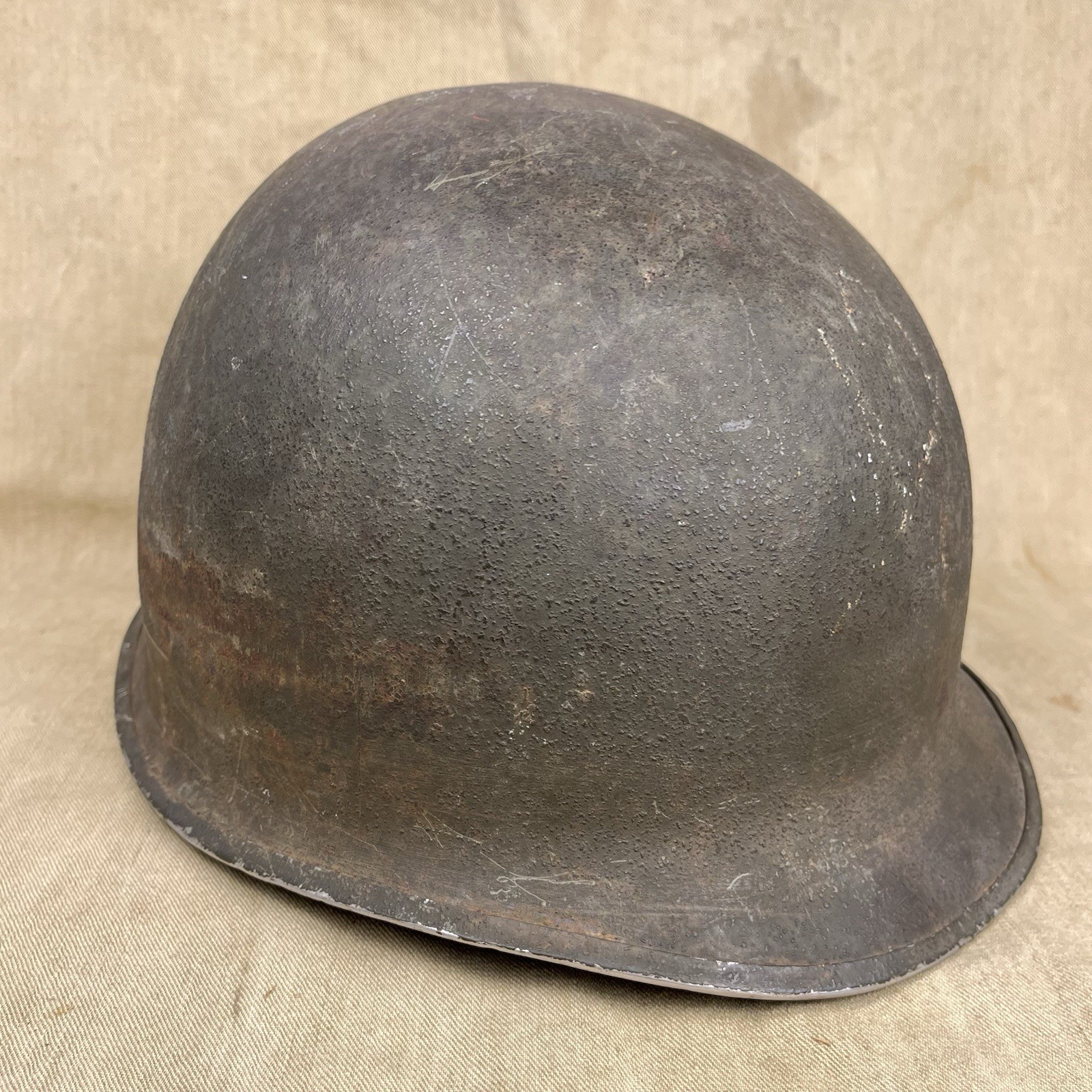WWII US Army USMC Fixed Bale Helmet Shell  Original WW2 183B