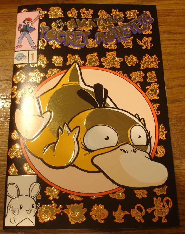 FAME SATOSHI TAJIRI AMAZING POCKET MONSTER FOIL MATTHEW WAITE /151 NYCC COA 2025