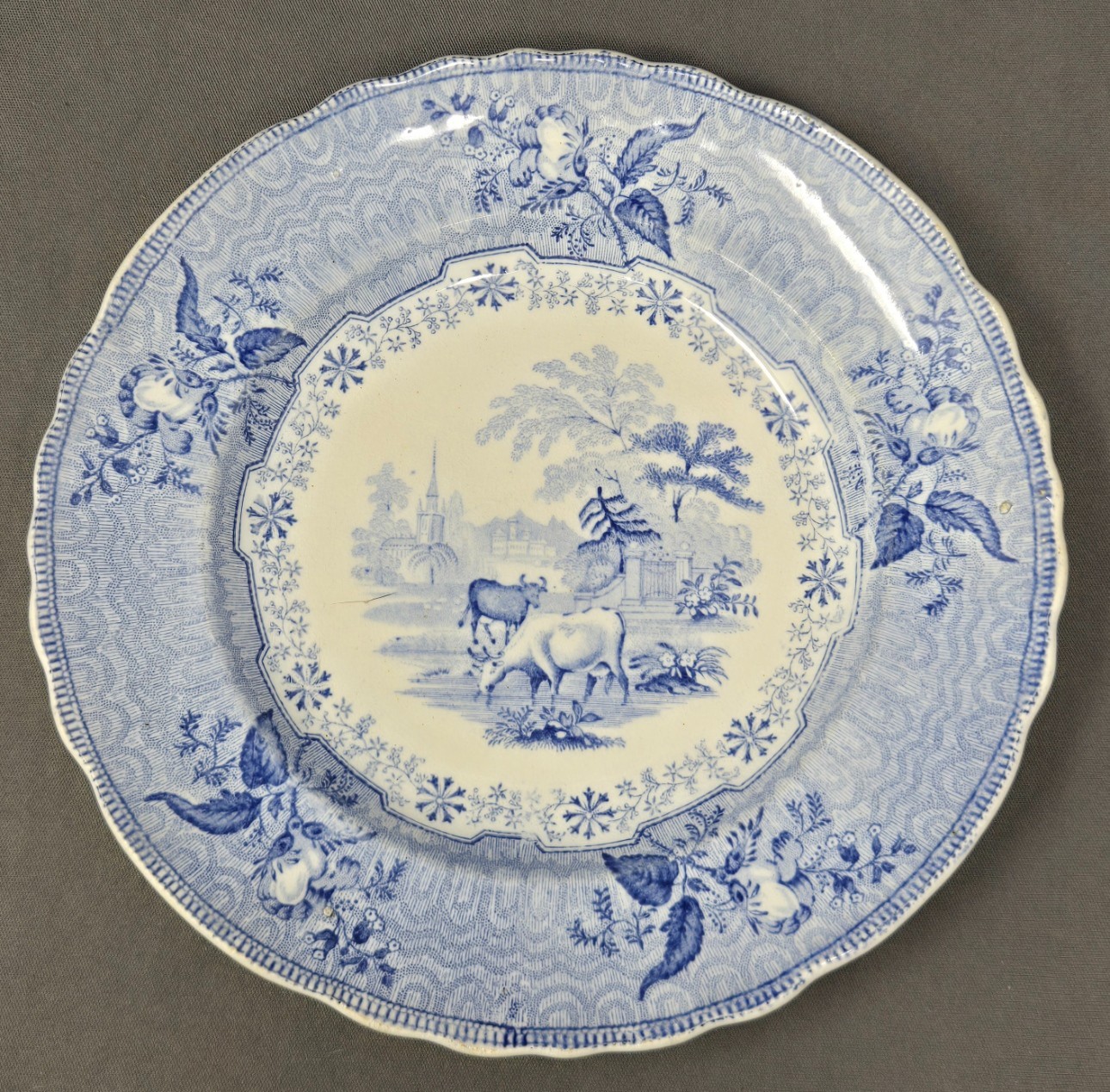 George Phillips Park Scenery Plate 7 1/4\