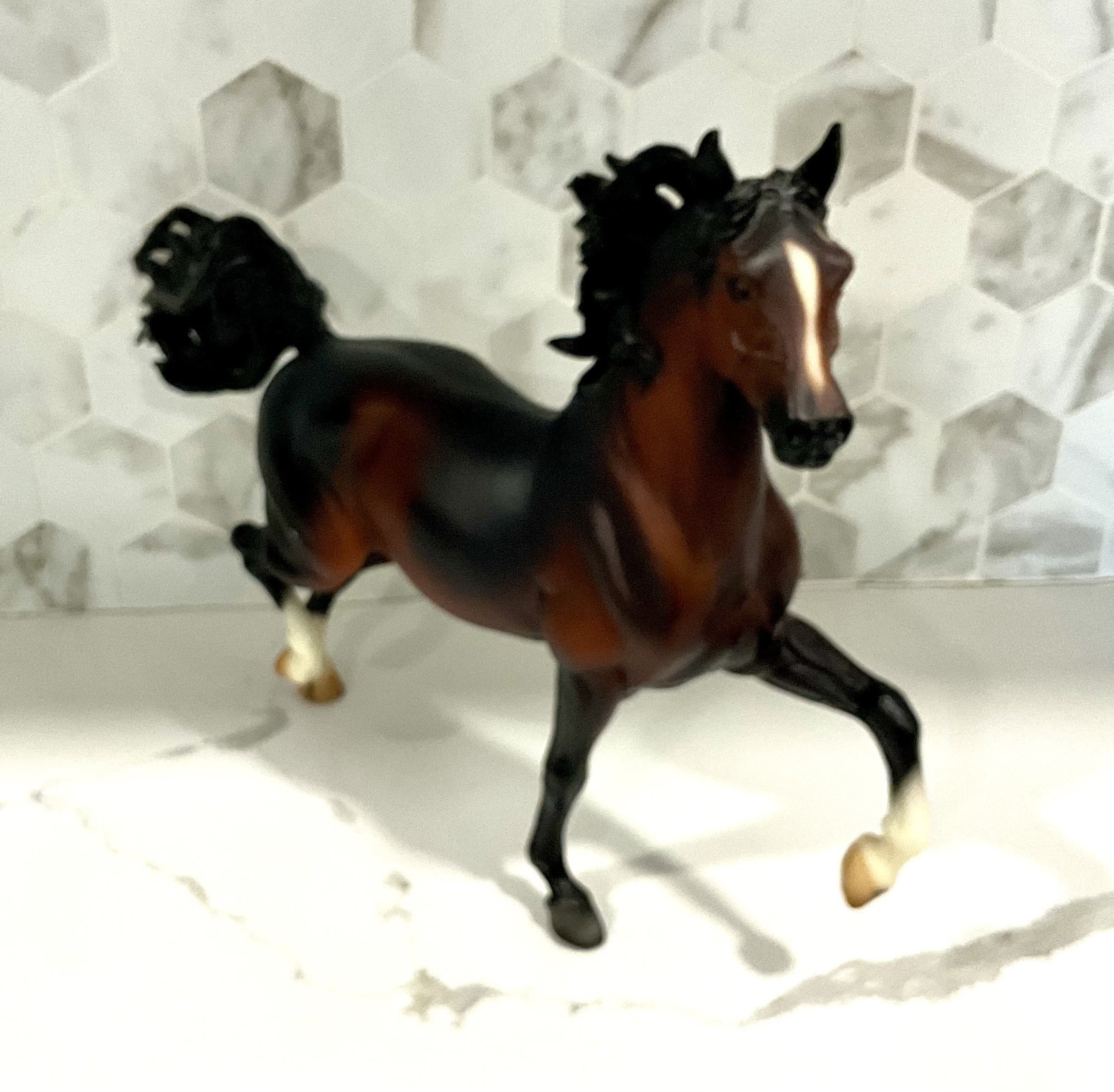Vintage Breyer Huckleberry Bey #472 1999 JCPenney Arabian Stalllion No Stand NWD