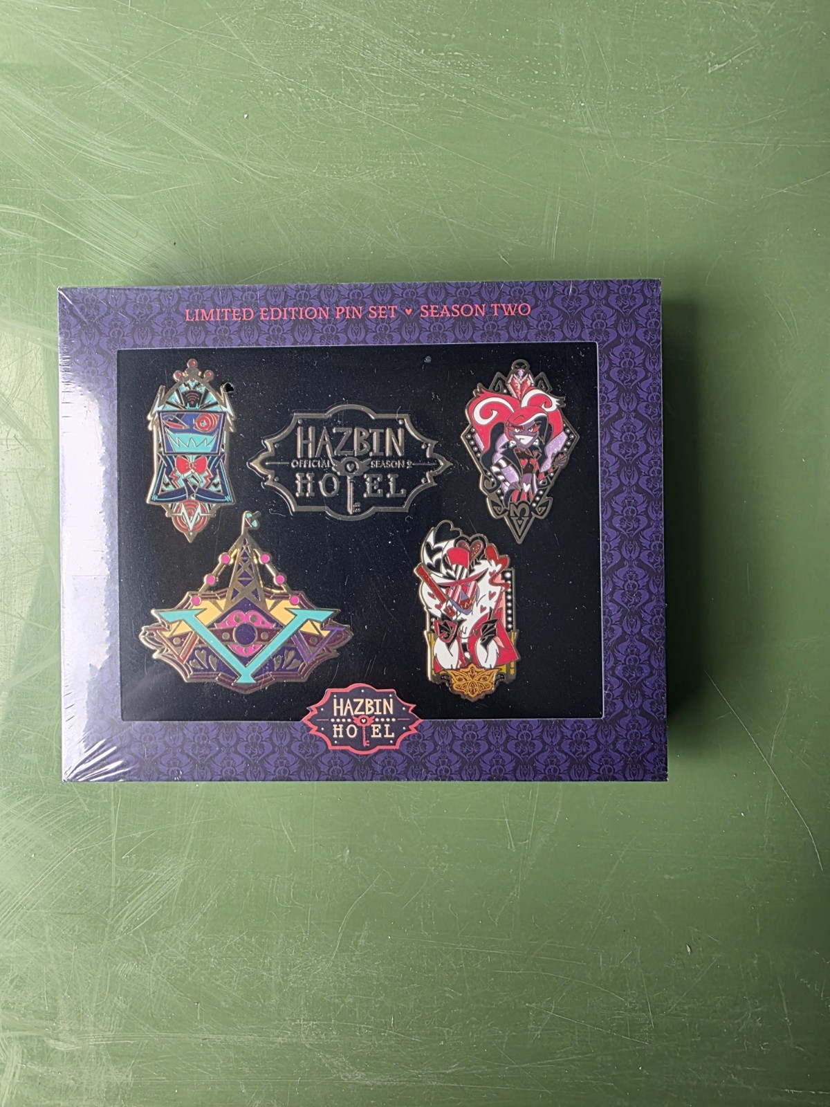New/Sealed Hazbin Hotel Limited Edition Pin Set Season 2 