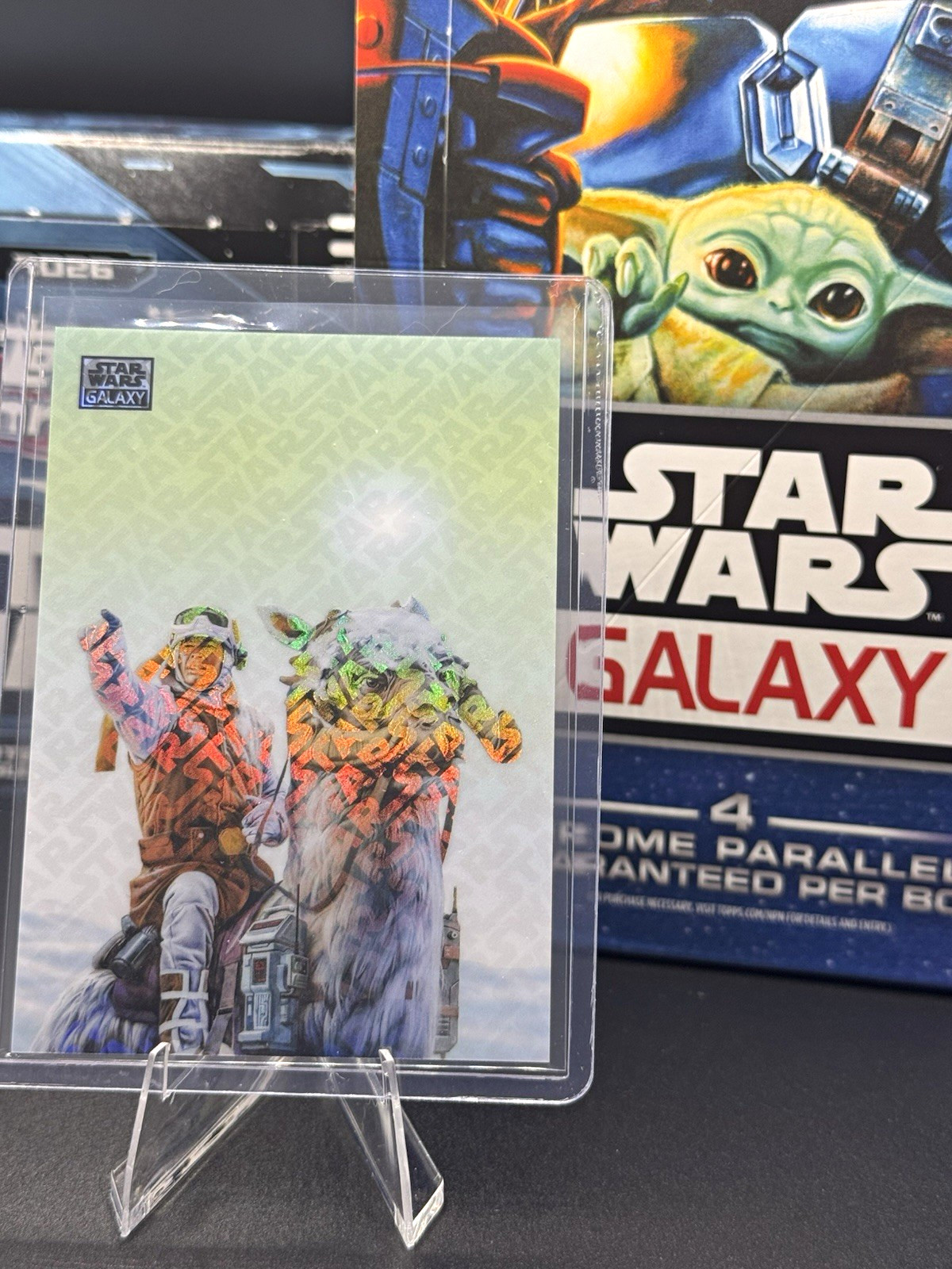 Topps 2026 Star Wars Galaxy Archives On Hoth Luke Skywalker #7 /77 🔥