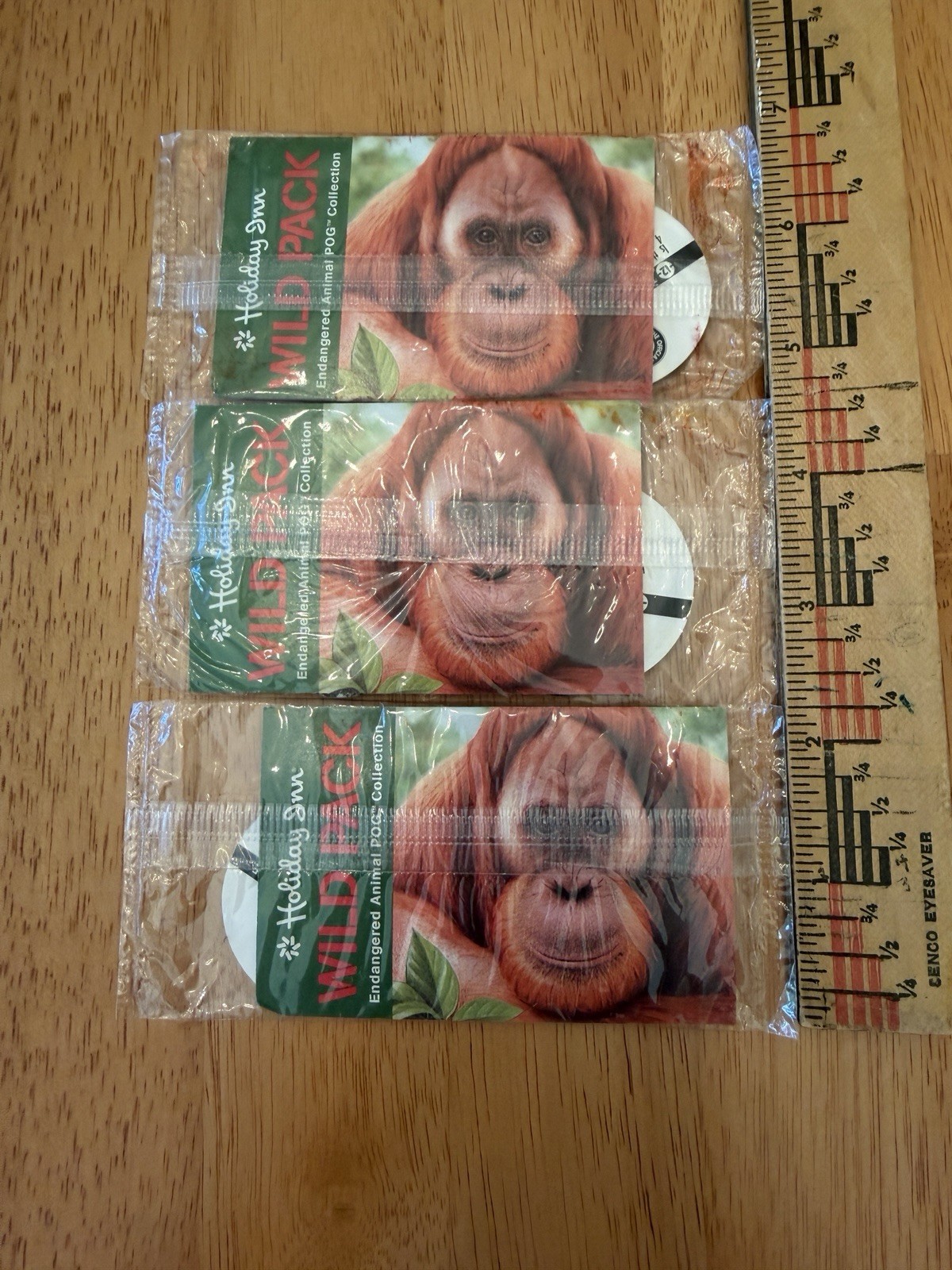 Vintage Holiday Inn Wild Endangered Animal POG Collection Sealed Pack Toy Vintage Holiday Inn Wild Endangered Animal POG Collection Sealed Pack Toy