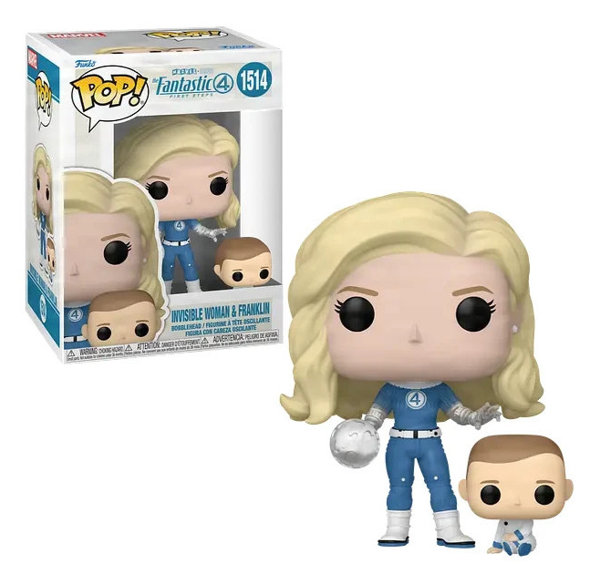 Funko Pop & Buddy: The Fantastic Four: Invisible Woman & Franklin #1514 #83583