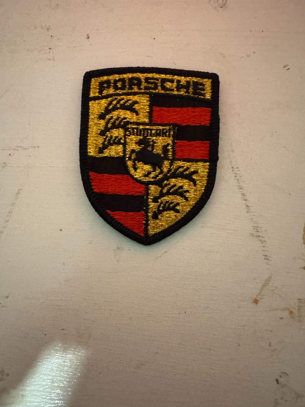 Porsche EMBROIDERED IRON ON PATCHES HIGH QUALITY