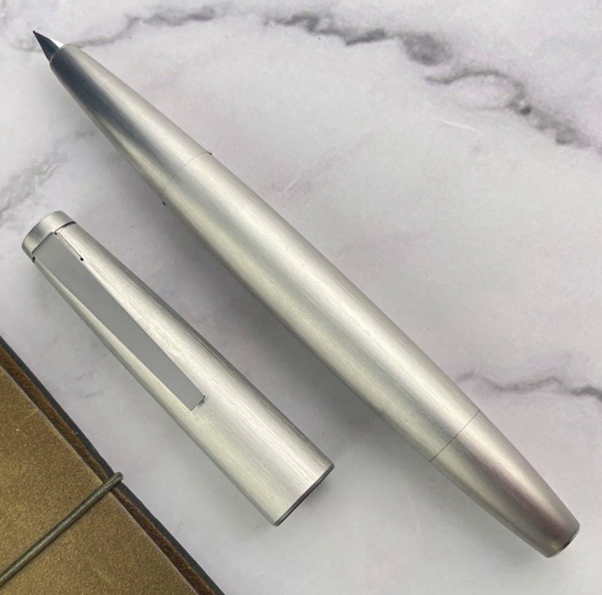 LAMY 2000 Stainless Steel Double Broad Fountain Pen, BRAND NEW SHIPS ASAP