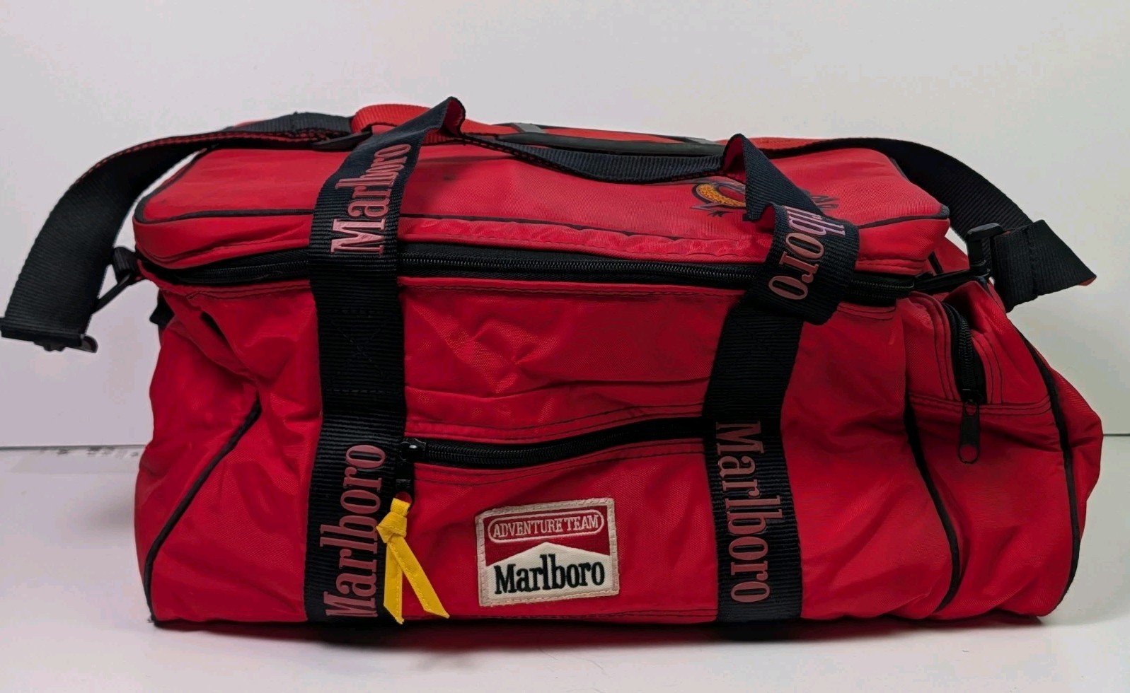 Marlboro Vintage 1992 Adventure Team Lizard Rock Insulated Cooler Duffle Bag