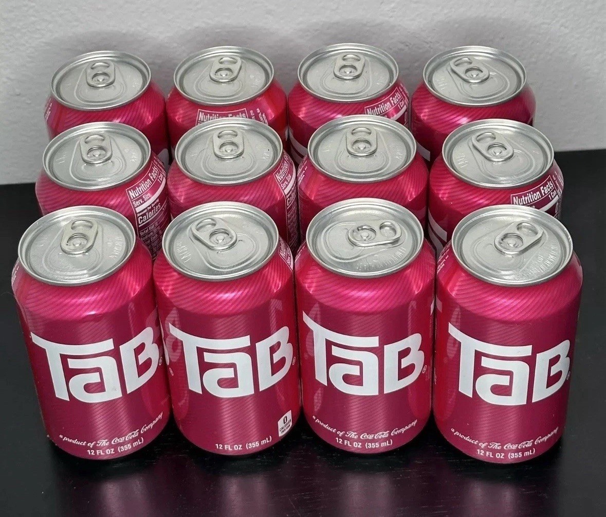 *Last one* TAB Cola Soda -12Pack-Expiration Date 2/2021. *VINTAGE* 