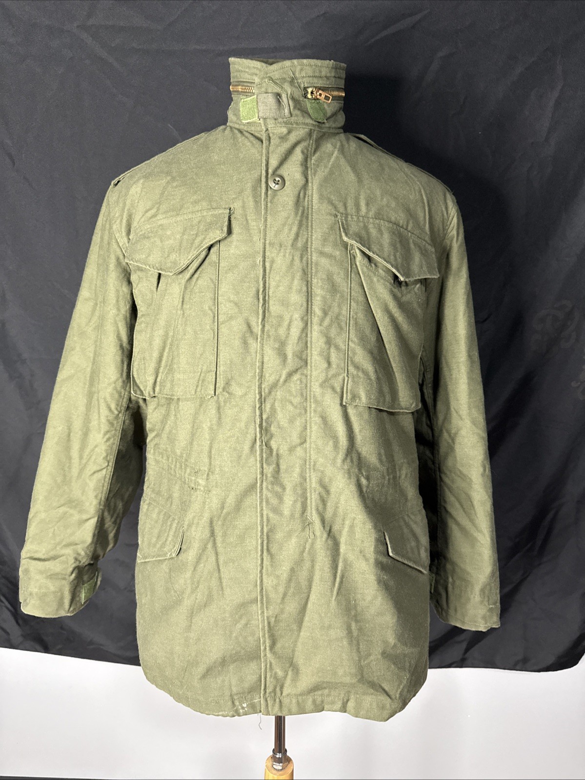 VTG 1981 US Mil M65 Field Jacket Small Regular w/ Liner - Great Condition