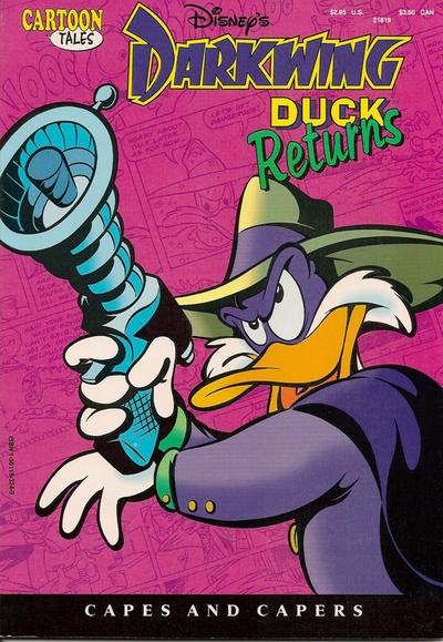 Disney\'s Cartoon Tales Darkwing Duck Returns #1 FN; Disney | w/Bag+Board