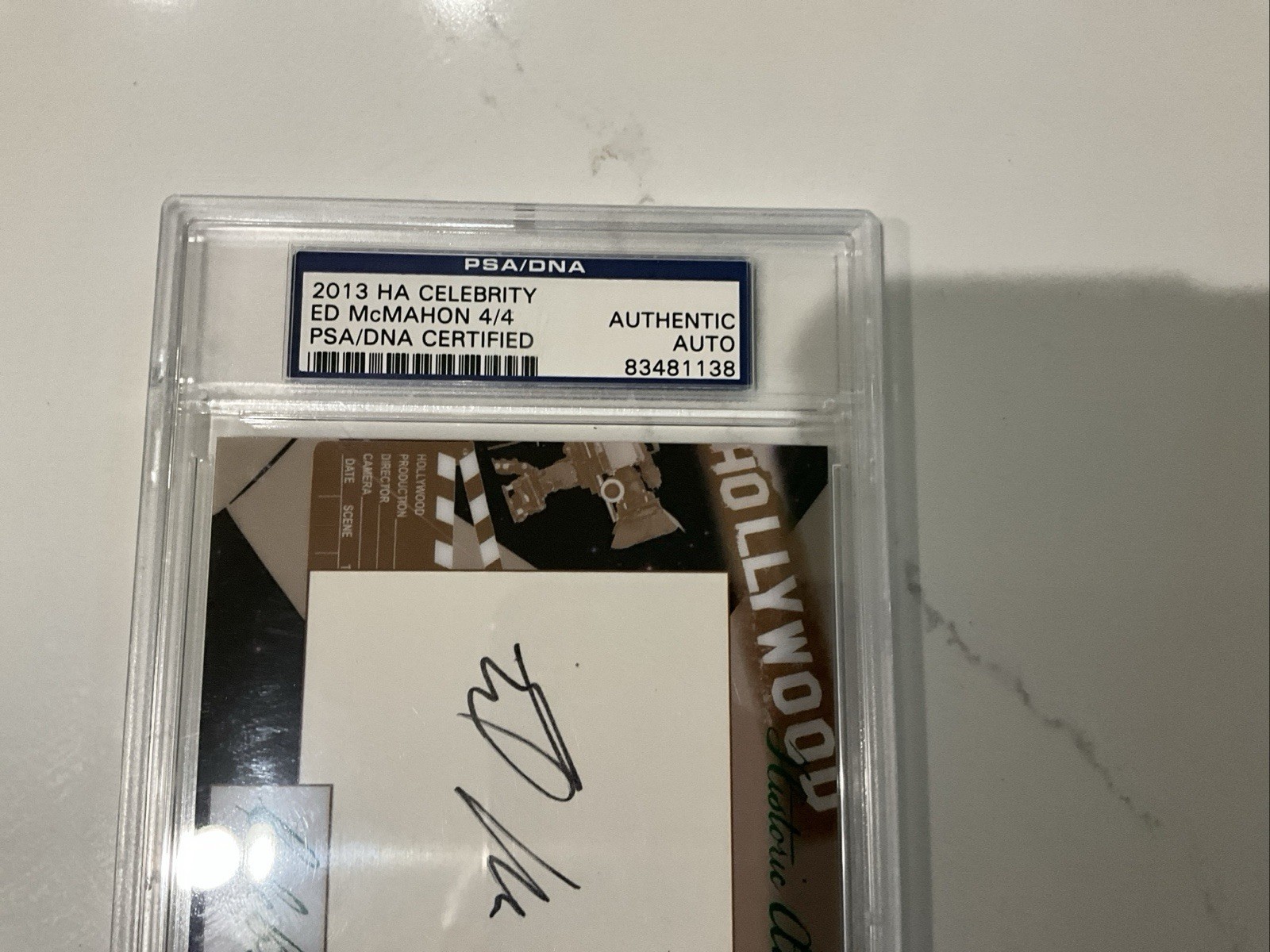 ed mcmahon autograph