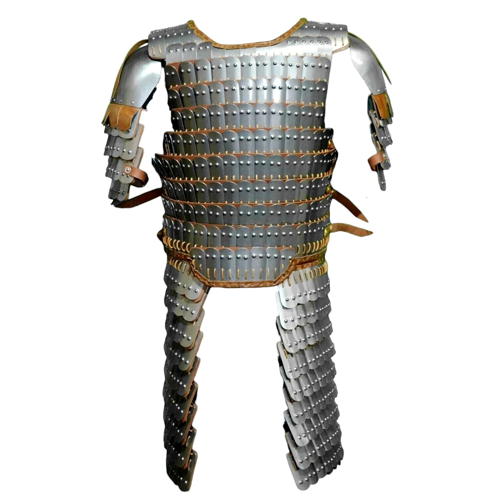 Medieval Viking Plate Armor Ottoman Byzantine Celtic Lamellar Steel Bringandine