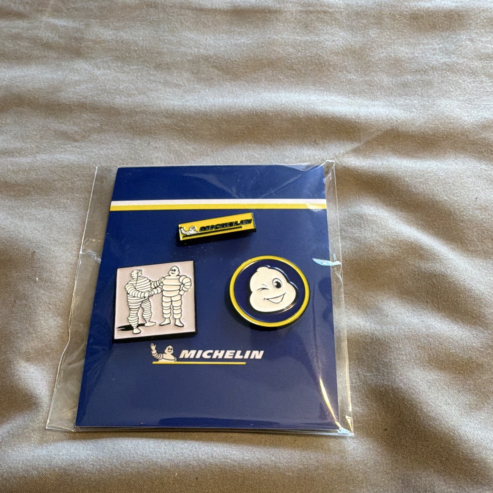 Michelin Bibendum Lapel Pin Set of 3