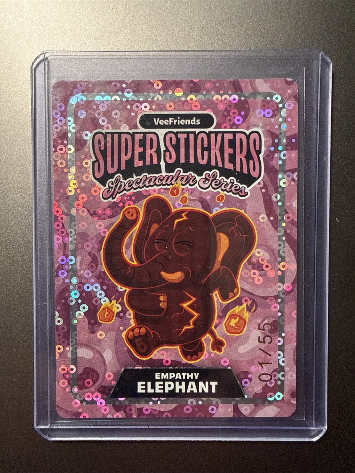 veefriends super stickers spectacular series 01/55 EMPATHY ELEPHANT