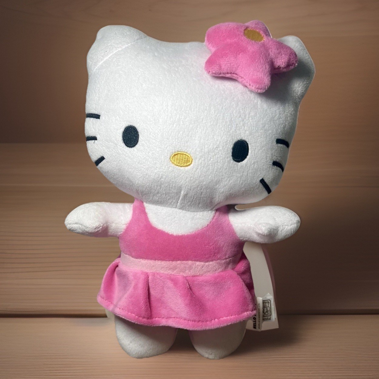 Hello Kitty Sanrio Plush Fiesta Soft Pink Dress Tutu Stuffed Animal 11\