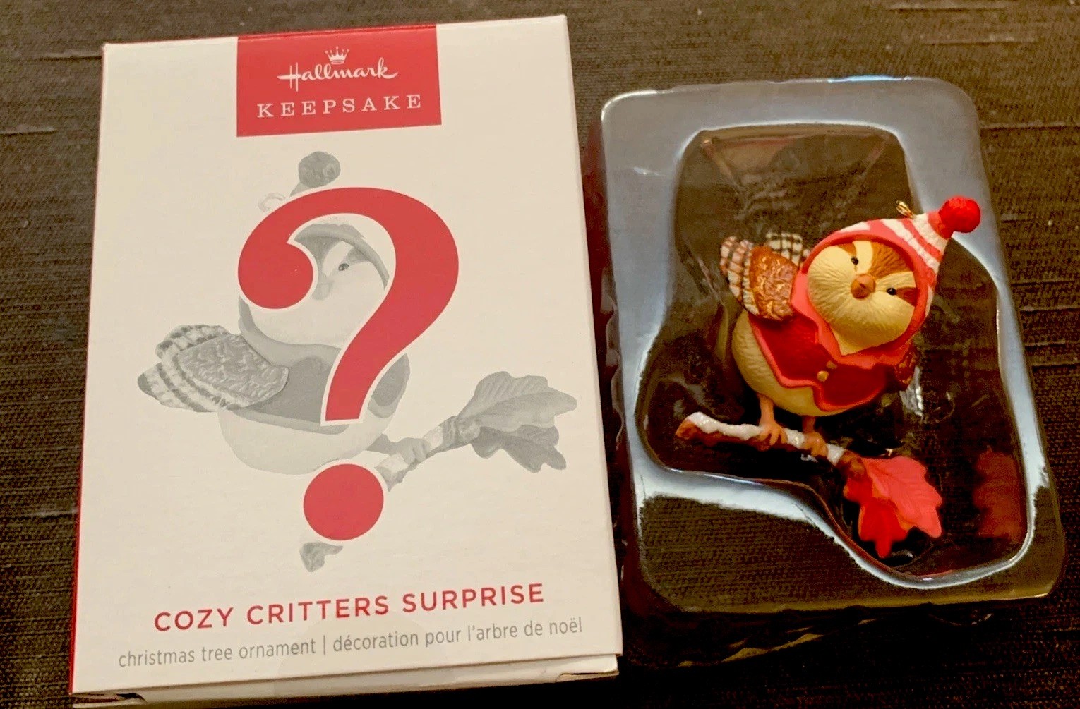 Brand New 2026 Hallmark Keepsake Cozy Critter Surprise - Red Rare