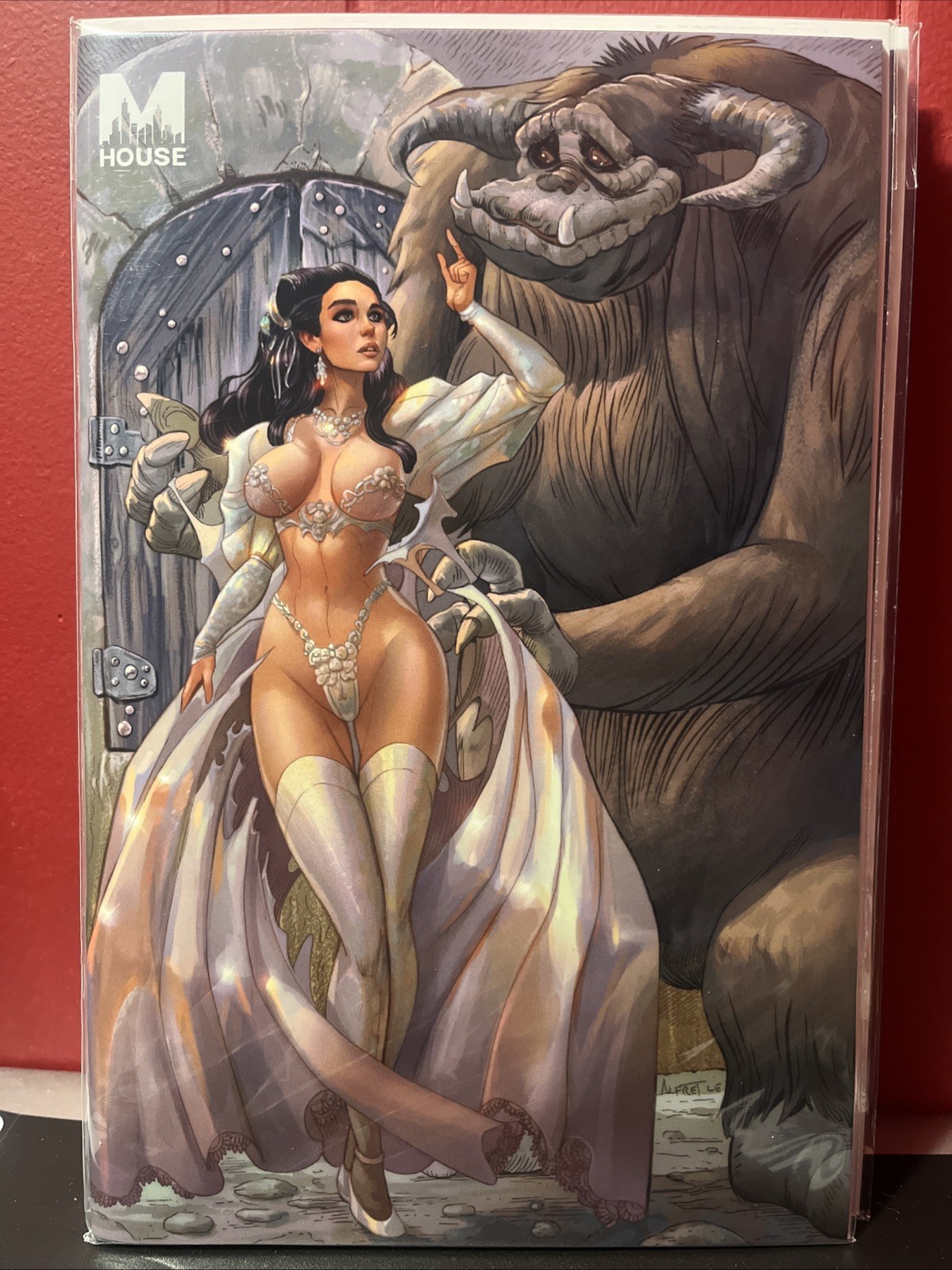 M House Art Book Alfret Le Labyrinth Sarah Ludo Homage Melinda Young NM RARE