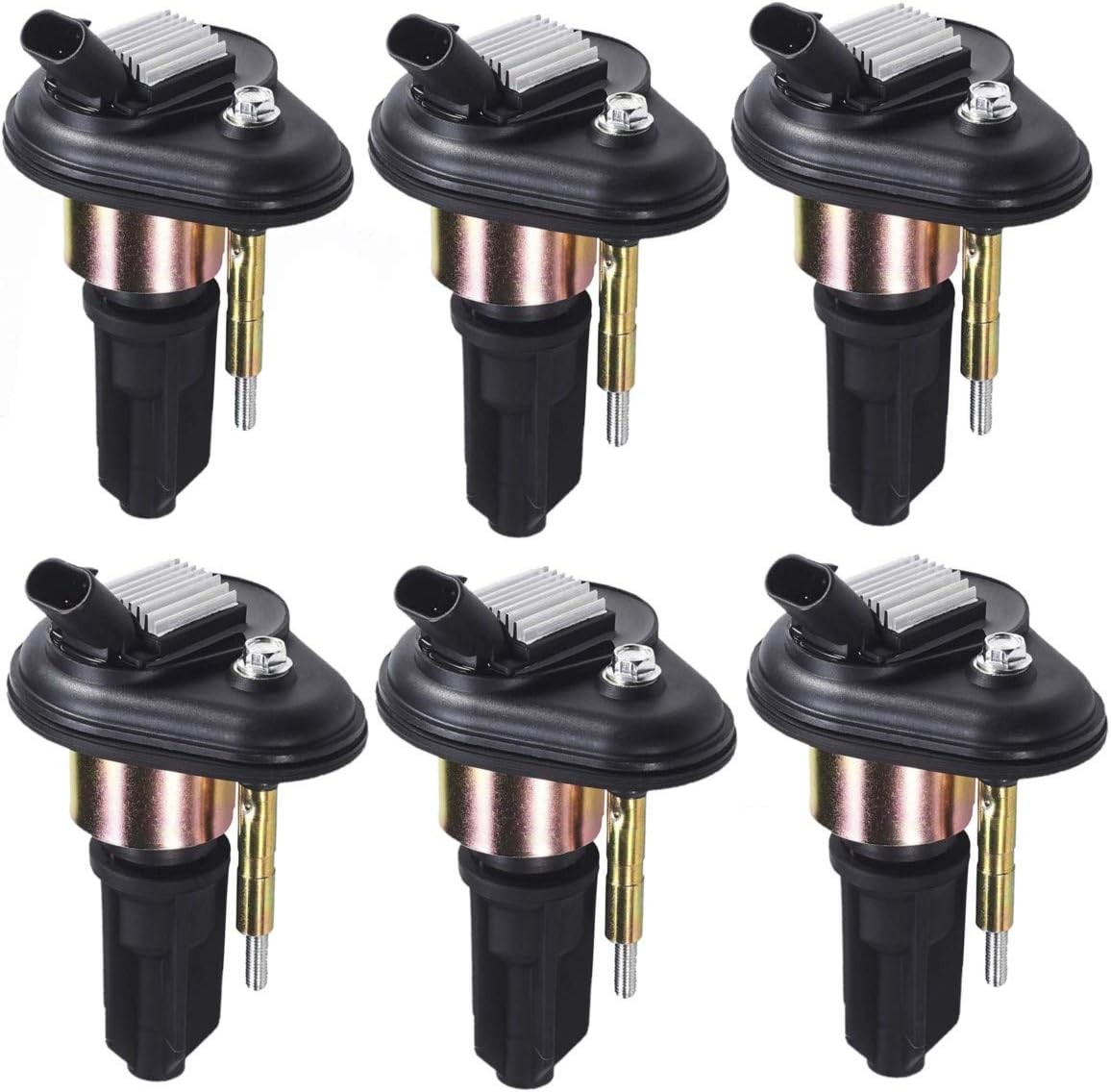 6-piece ignition coil kit for Chevrolet Blazer, GMC Envoy, Buick Rainier,