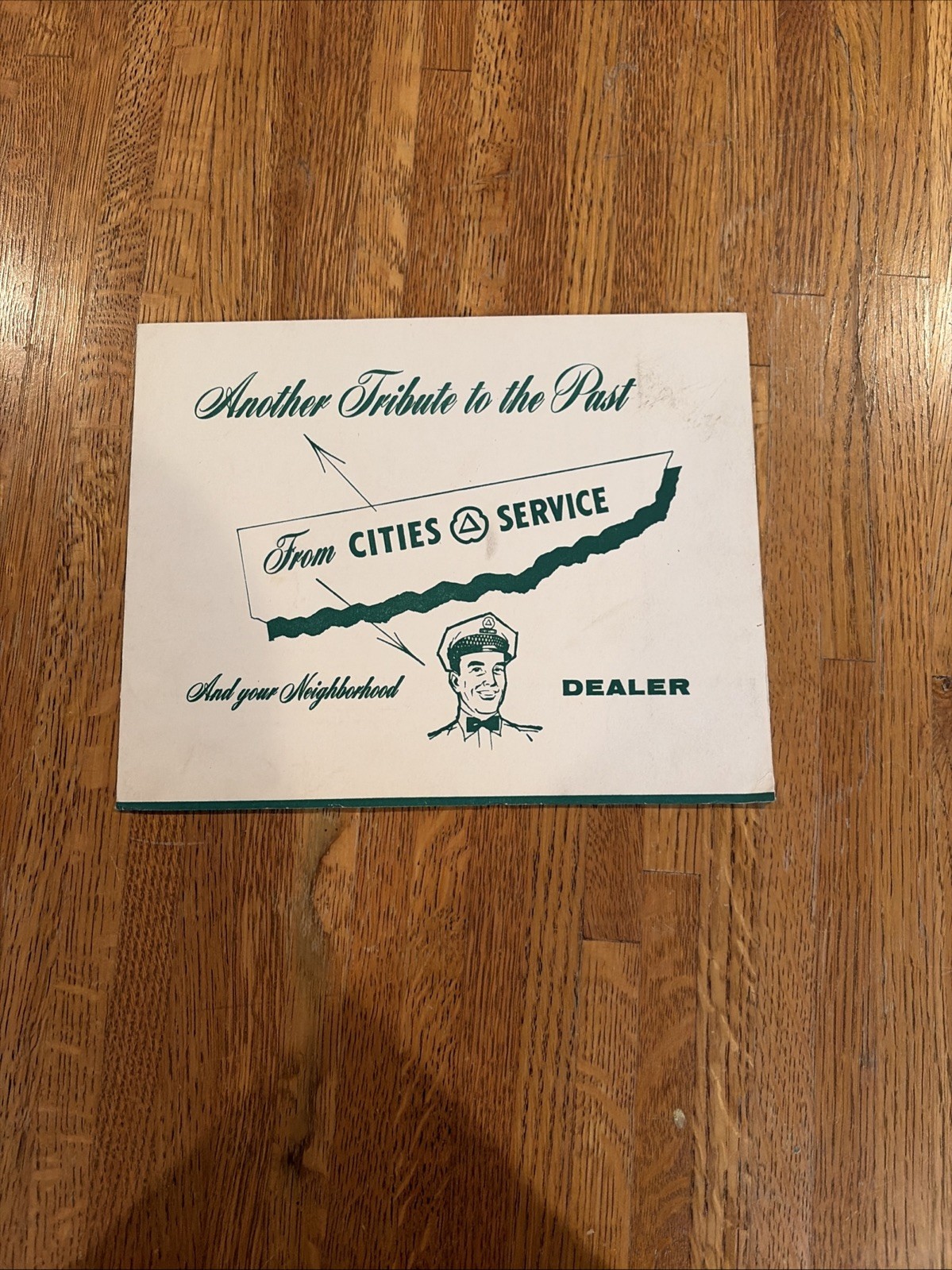 Vintage 1960’s Cities Service Dealer Tribute To The past