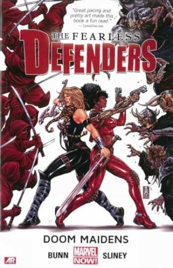 Fearless Defenders 1: Doom Maidens - Paperback, by Bunn Cullen - Very Good