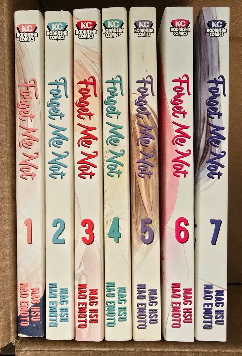 Forget Me Not COMPLETE Manga Series Vol 1-7 Softcover